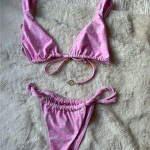 Kulani Kinis pink bikini set